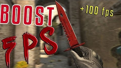 CSGO: UPDATE LAG FIX! +100 FPS
