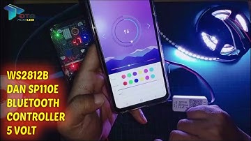 ws2812b dan controller sp110e bluetooth #bekasi #bantargebang #project #electro