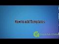 Greenads global  how to add transactional template