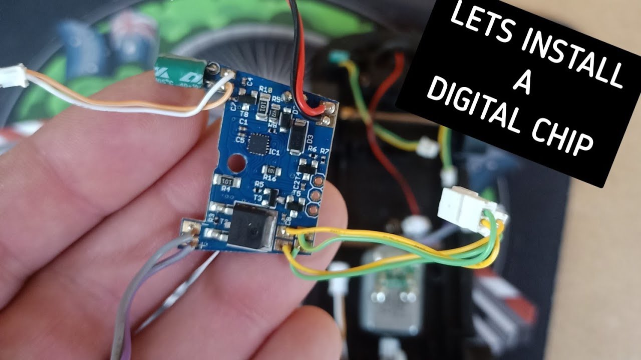 how to install a Carrera Digital slot car chip. It's so easy even I can do  it. - YouTube