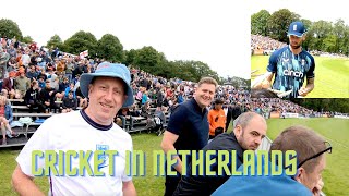 Cricket Match in the Netherlands 2022 | Netherlands Vs England ODI | ICCCricketWorldCup Super League