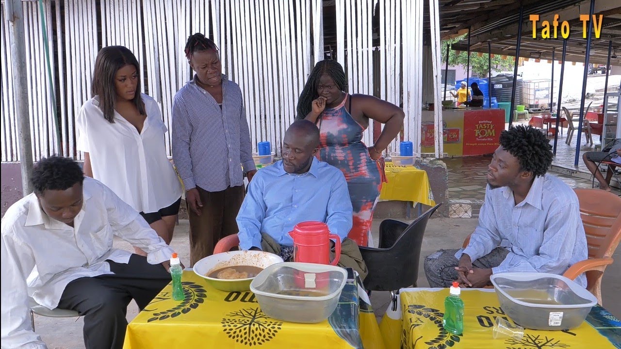 Aka The Vegetarian Bank Manager To Atwi😅Nana Yeboah Disgrace Fufuo Bank Manager At The Chop Bar🤩