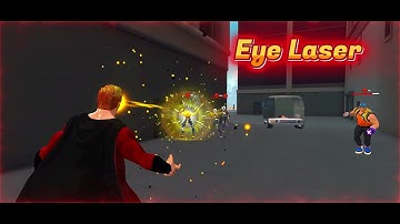 New Eye Laser Ability (Flying Fuser Rope Fighter Hero Mobile Game Available On Android And IOS)