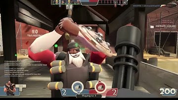 Team Fortress 2 Gameplay #1 Heavy - Capture The Flag