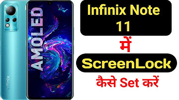 How to lock and unlock apps in Infinix Note 11 || Infinix Note 11 me applock kaise use kare ||