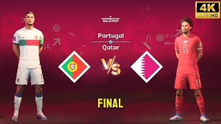 FIFA 23 - Portugal vs Qatar | Ronaldo vs Afif | FIFA World Cup Final Match [4K60] by FIFA SG 471 views 2 weeks ago 26 minutes