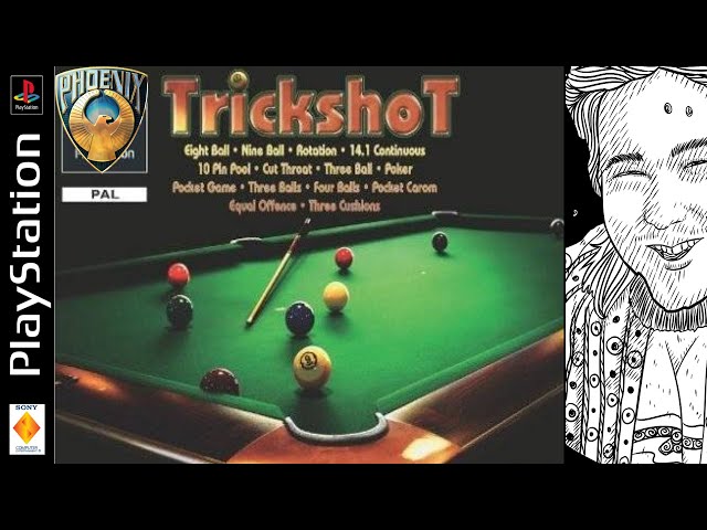 Trickshot PC CD ROM 7 Snooker Pool Games On One Disc Windows XP