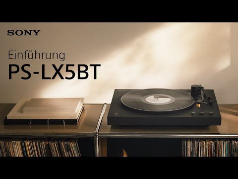 Wir stellen vor: den Plattenspieler PS-LX5BT von Sony