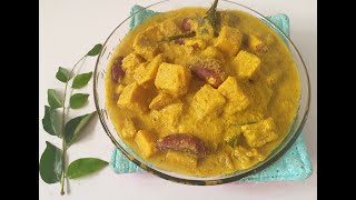 Raw Banana and Yam Curry with Jackfruit Seeds || Satvick Preparation || CookLikeCecilia