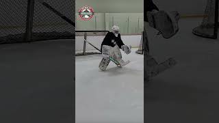 Sioux City USHL draft pick Will Torres and Alex Tarves of Boston Jr. Bruins NCDC with a rim warm up