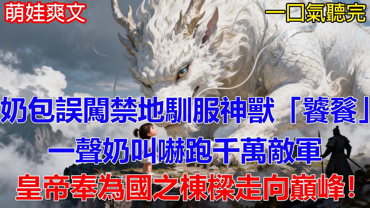 【完結爽文】三歲奶包誤闖禁地，馴服遠古神獸「饕餮」！一聲奶叫嚇跑千萬敵軍，皇帝奉為國之棟樑，全家走向人生巔峰！#有聲書#穿越#小說#萌娃#爽文#古言#原創