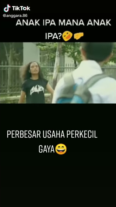 Anak IPA ketemu preman