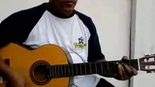 Video thumbnail of "Ciptakan lagu Buddhis sambil belajar gitar .. dari bapak guru yang baik hati"