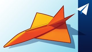 FLIES OVER 100 FEET! — How to Make a Jet Paper Airplane | Diamondback, Designed by Jayson Merrill