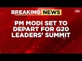 PM Modi Visits South Africa for 20th G20 Summit, Focus on Solidarity &amp; Sustainability | India Today