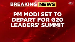 PM Modi Visits South Africa for 20th G20 Summit, Focus on Solidarity & Sustainability | India Today