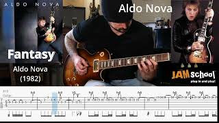 Aldo Nova Fantasy Guitar Solo With Tab