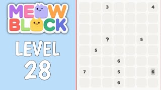 MeowBlock! Level 28 Gameplay & Solution