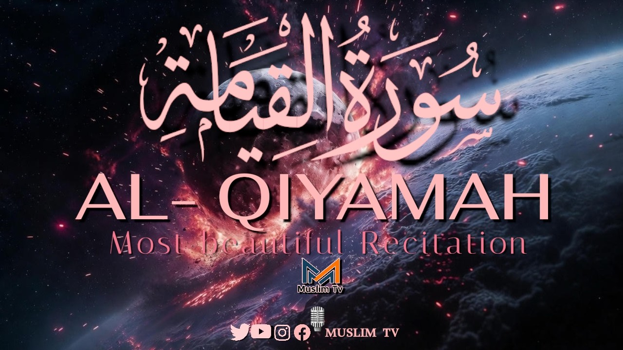EMOTIONAL QURAN recitation | [HD] Surah Al-Qiyamah (سورة القيامة) ⋮ MUSLIM TV | MUHIB AL MAHDI
