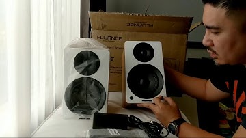 Unboxing the Fluance Ai40 Powered Bookshelf Speakers