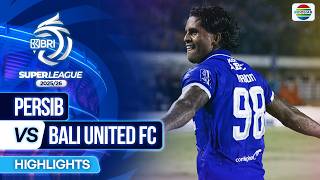 Persib Vs Bali United Fc  Highlights  Bri Super League 202526