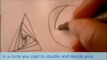 How to draw tanglepattern Paradox (in a square, triangle, circle and organic shape)