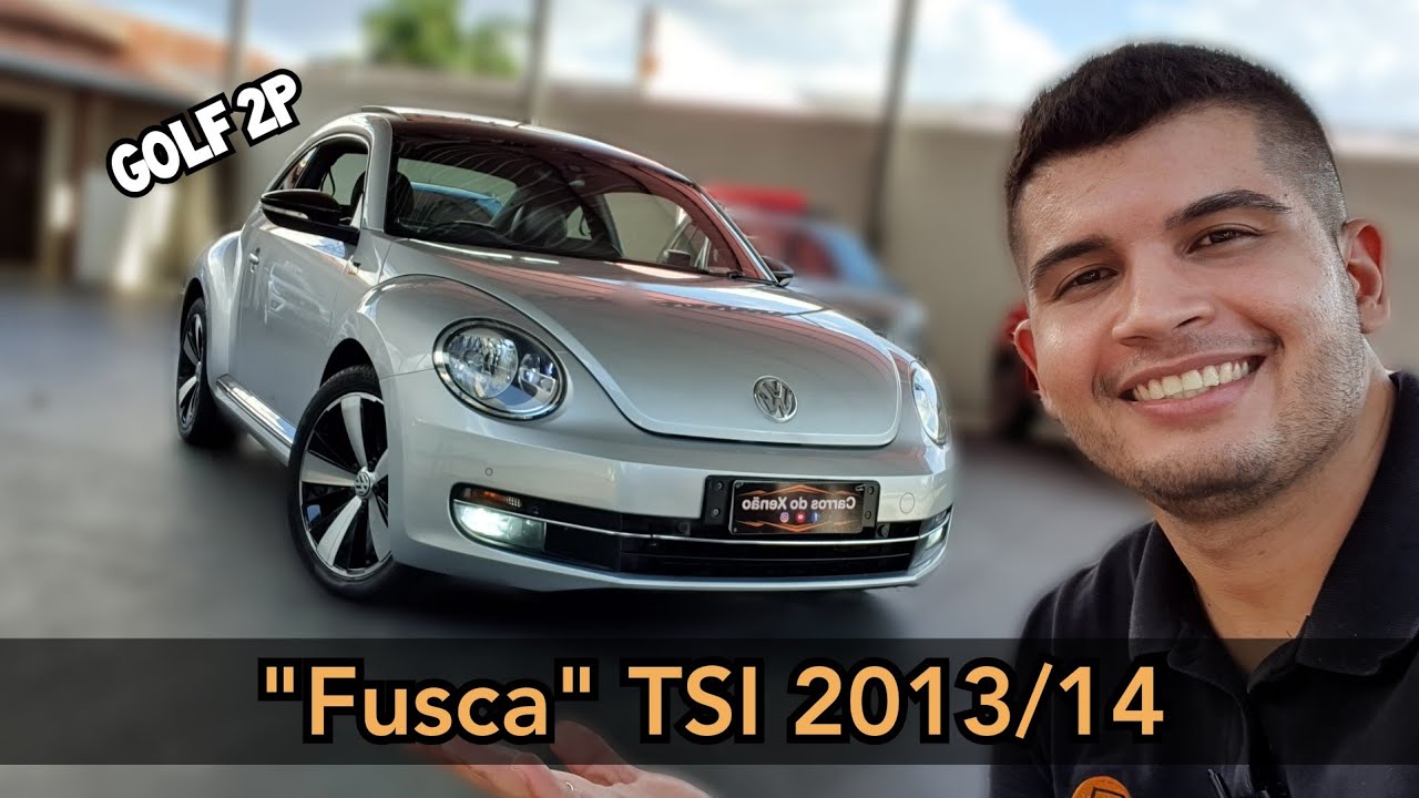 Volkswagen Fusca TSI Exclusive 2013/14. Não é Fusca, é Golf 2 portas.