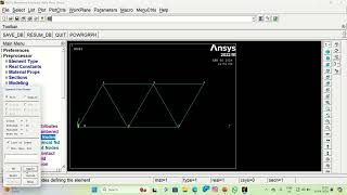 Static Analysis of 2D Truss