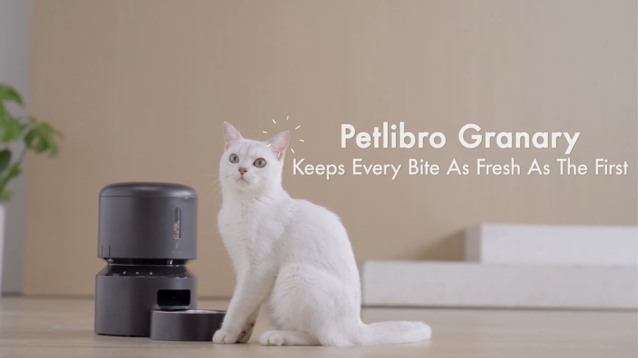 PETLIBRO Granary Automatic Cat Feeder, Keep Food As Fresh As The First
