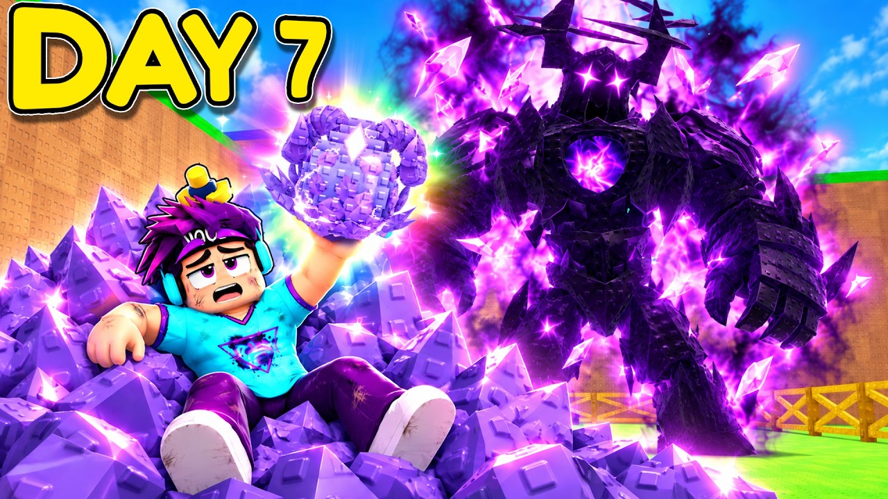 I Spent 7 Days in Steal an Egg WITHOUT Leaving!