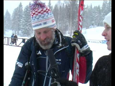 Skid-SM Skellefte 2010 intervju med Thomas Wassberg