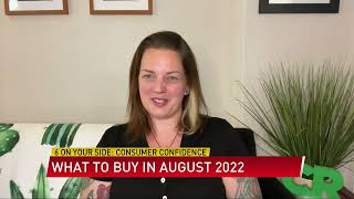 6 On Your Side: Consumer Confidence, What to Buy in August 2022