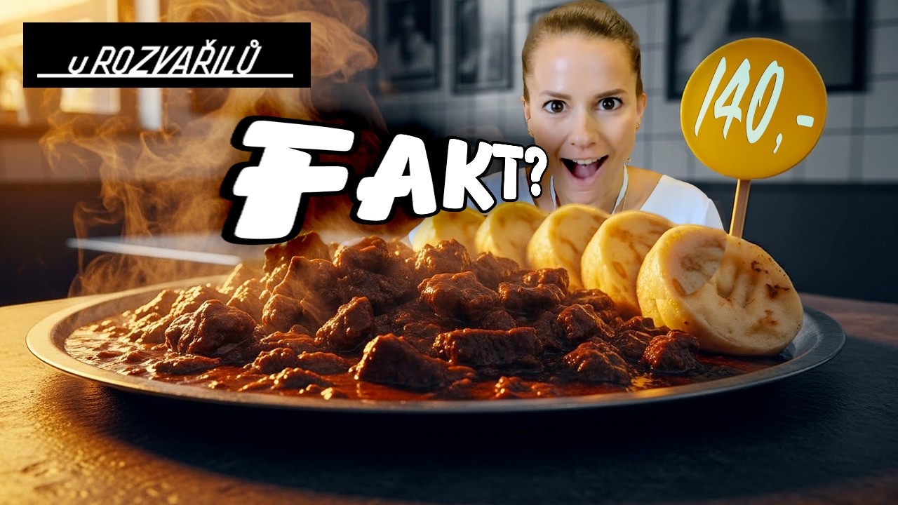 Oběd U ROZVAŘILŮ za 140? 😮 Jak vaří LEGENDA v novém? (2026)