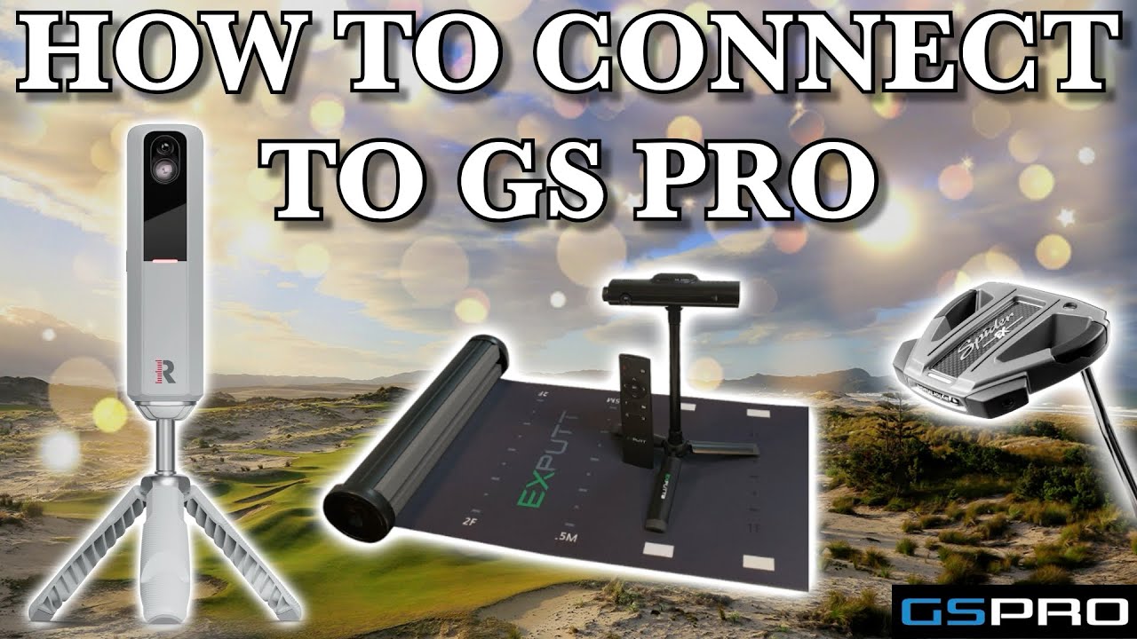 How to connect your MLM2PRO and Ex Putt to play GS Pro! - YouTube