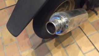 ZXのマフラーを変えて見たww