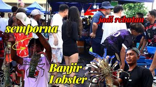 PASAR IKAN SEGAR SEMPORNA  BANYAK LOBSTER HIDUP#sabahtourism #cuticutimalaysia#lobster#semporna
