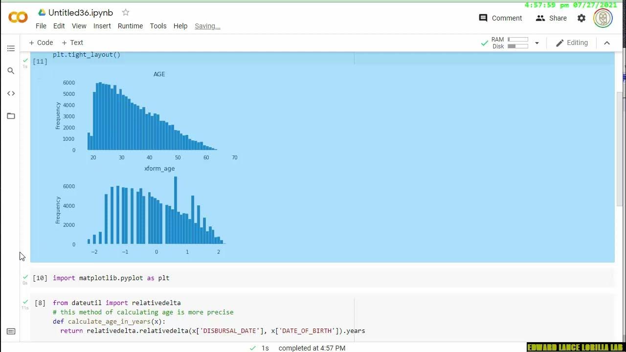 【PYTHON】Box cox and Yeo Johnson transforms YouTube