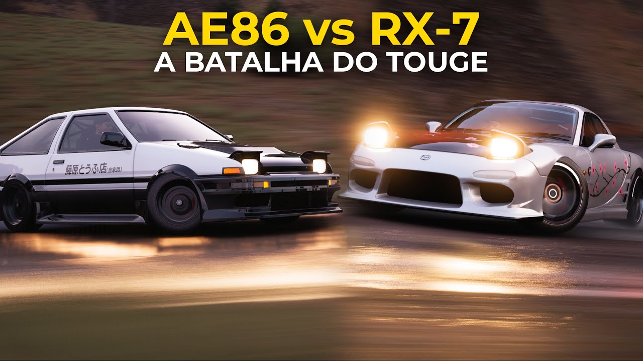 AE86 (A775) vs RX-7 (A800): O UNDERDOG vence o BOSS? | Forza Horizon 5 Drift