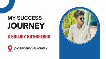 Congratulations, Mr. K Sanjay Kathiresan, for getting placed as a Software Developer