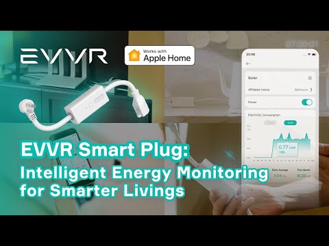 Make Your Life Smart with EVVR Smart Plug|Energy Monitor|Easy to Use - video from EVVR