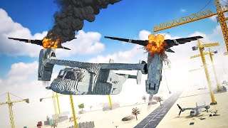 Helicopters vs Tower Crane | Teardown