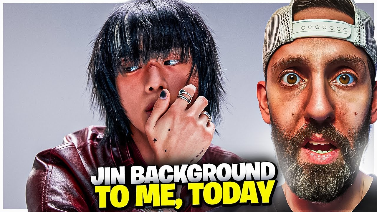 Jin "Background" & "To Me, Today" Reaction | First Time Listening to Jin's New Songs!