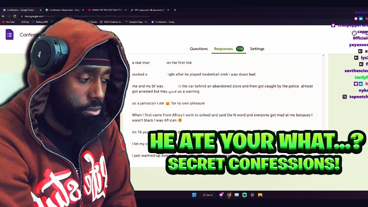OJAY SUAVE REACTS TO NASTY SECRET CONFESSIONS #STREAM