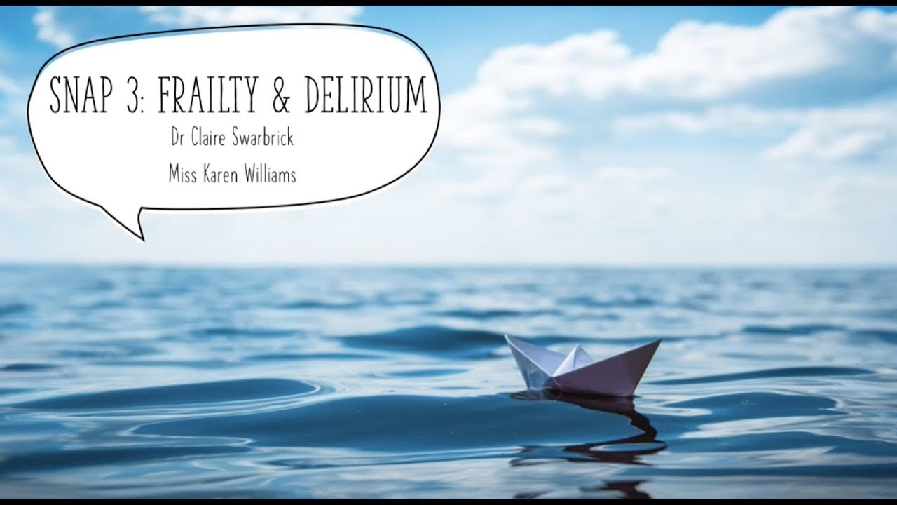 SNAP3 (Frailty and Delirium) Virtual Site Initiation Visit (SIV)