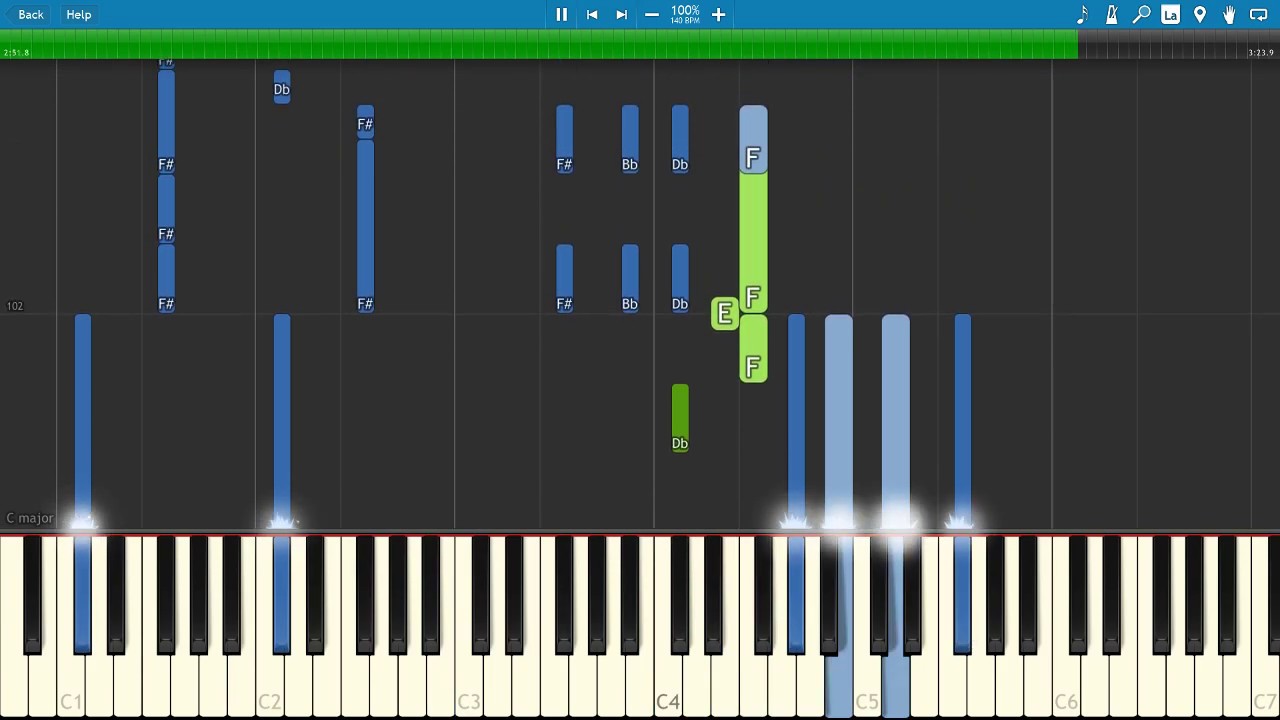 Around You Hyunjin Loona Piano Tutorial - 다녀가요 이달의 소녀 현진 피아노 배우기