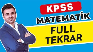 KPSS MATEMATİK FULL TEKRAR | 2022 | ŞENOL HOCA