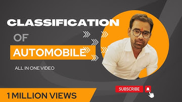 CLASSIFICATION OF AUTOMOBILE (ALL IN ONE PART)    | AUTO GALAXY Official