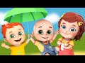 Rain Rain go away | Stay safe | Kids want to play + more nursery rhymes & kids songs - Jugnu Kids