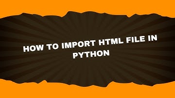 How to Import HTML File in Python | Flask Web App Tutorial for Beginners