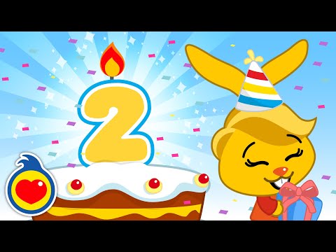 Hoy es tu cumpleaños - 2 Años 🥳 ¡Feliz Cumpleaños! ♫ Plim Plim ♫ Canciones  Infantiles 